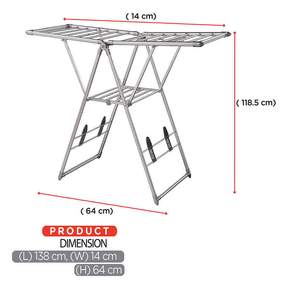 Foldable Towel Rack|Towel Rack|Drying Rack|Butterfly Drying Rack