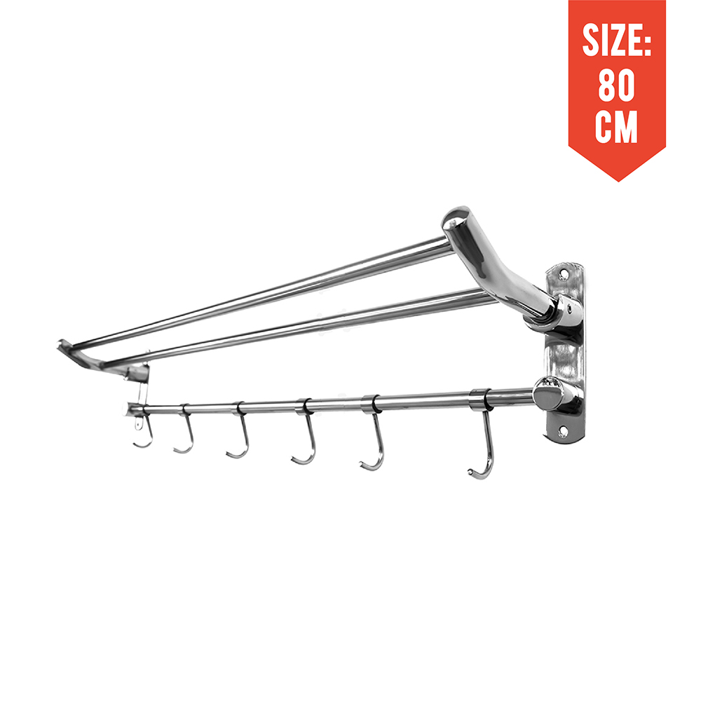 Foldable Towel Rack|Towel Rack|Drying Rack|2 In 1 Slide and Foldable Hanger