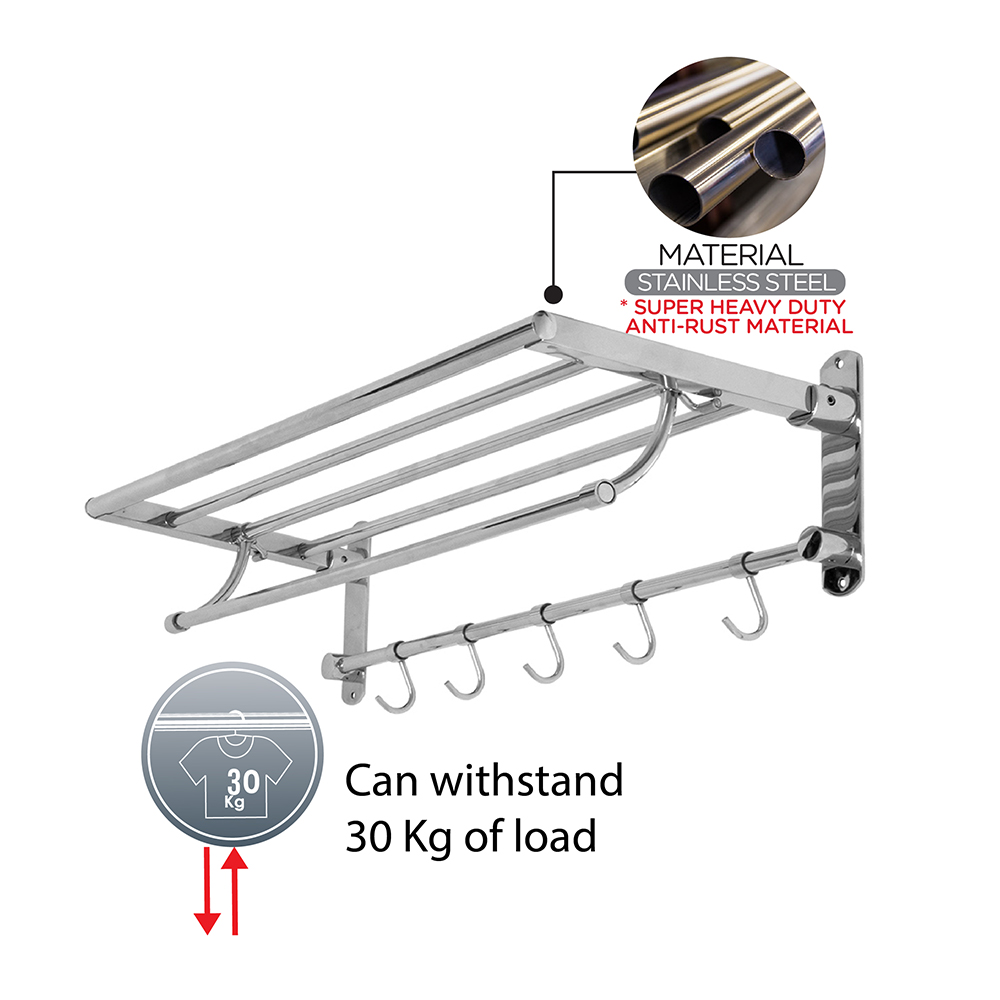 Foldable Towel Rack|Towel Rack|Drying Rack|3 In 1 Foldable Towel Rack