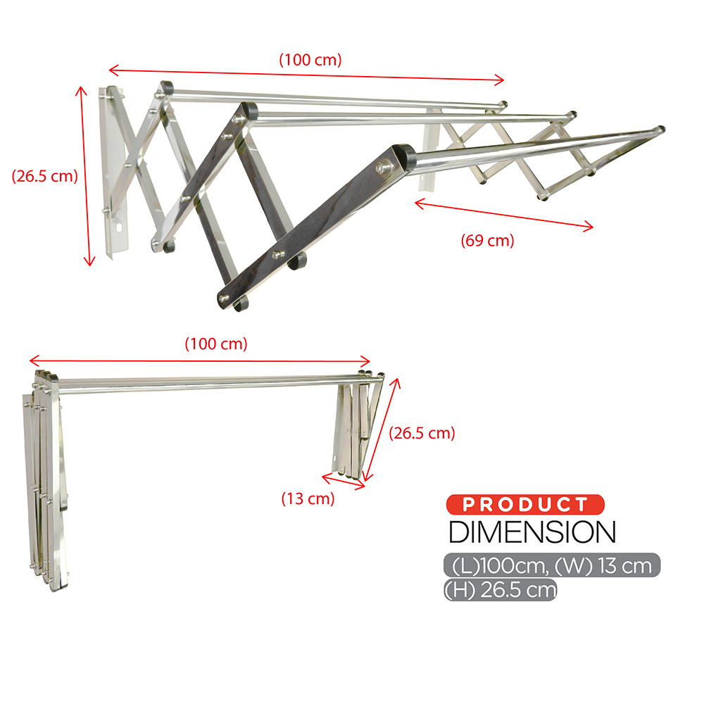 Bars Drying Rack|4 Bars Drying Rack|Drying Rack