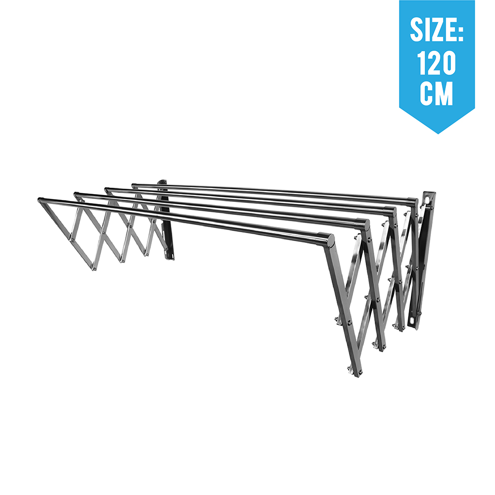 Wall Retractable Drying Rack|4 Bars|Drying Rack