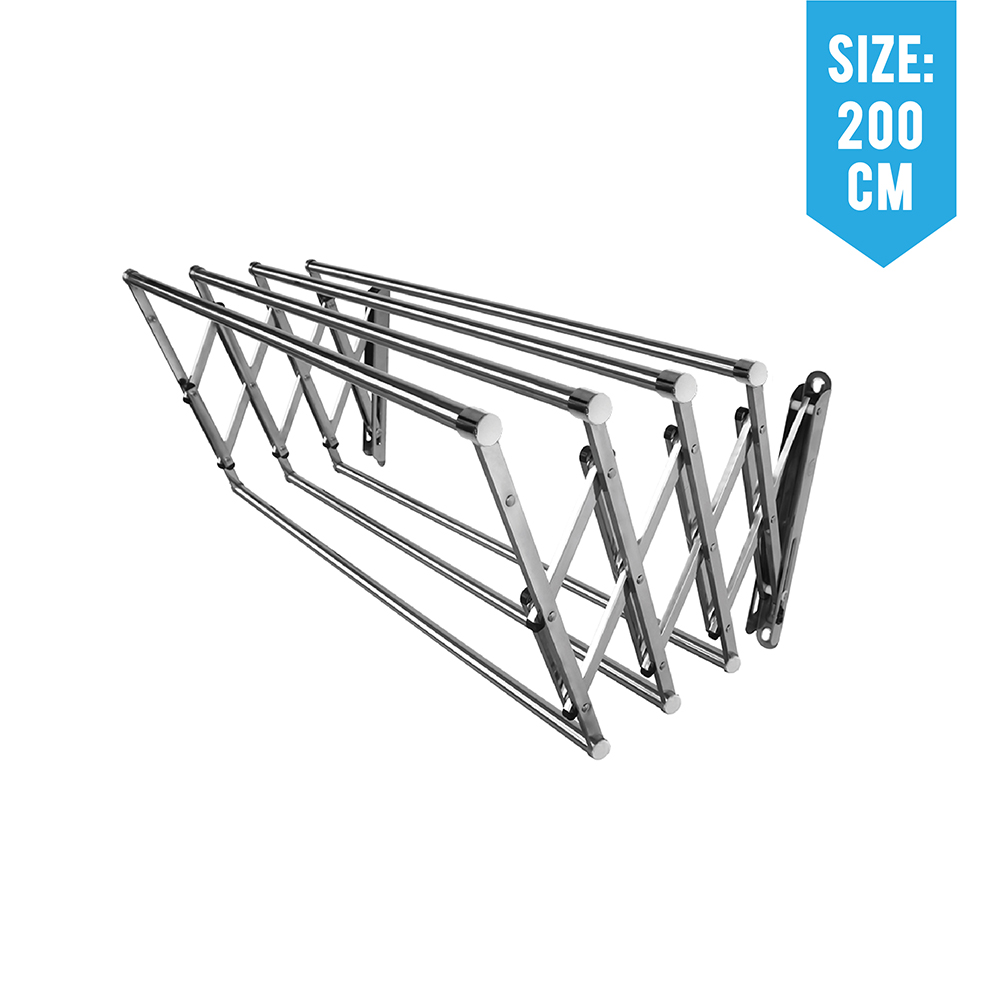 Wall Retractable Drying Rack|7 Bars|Drying Rack