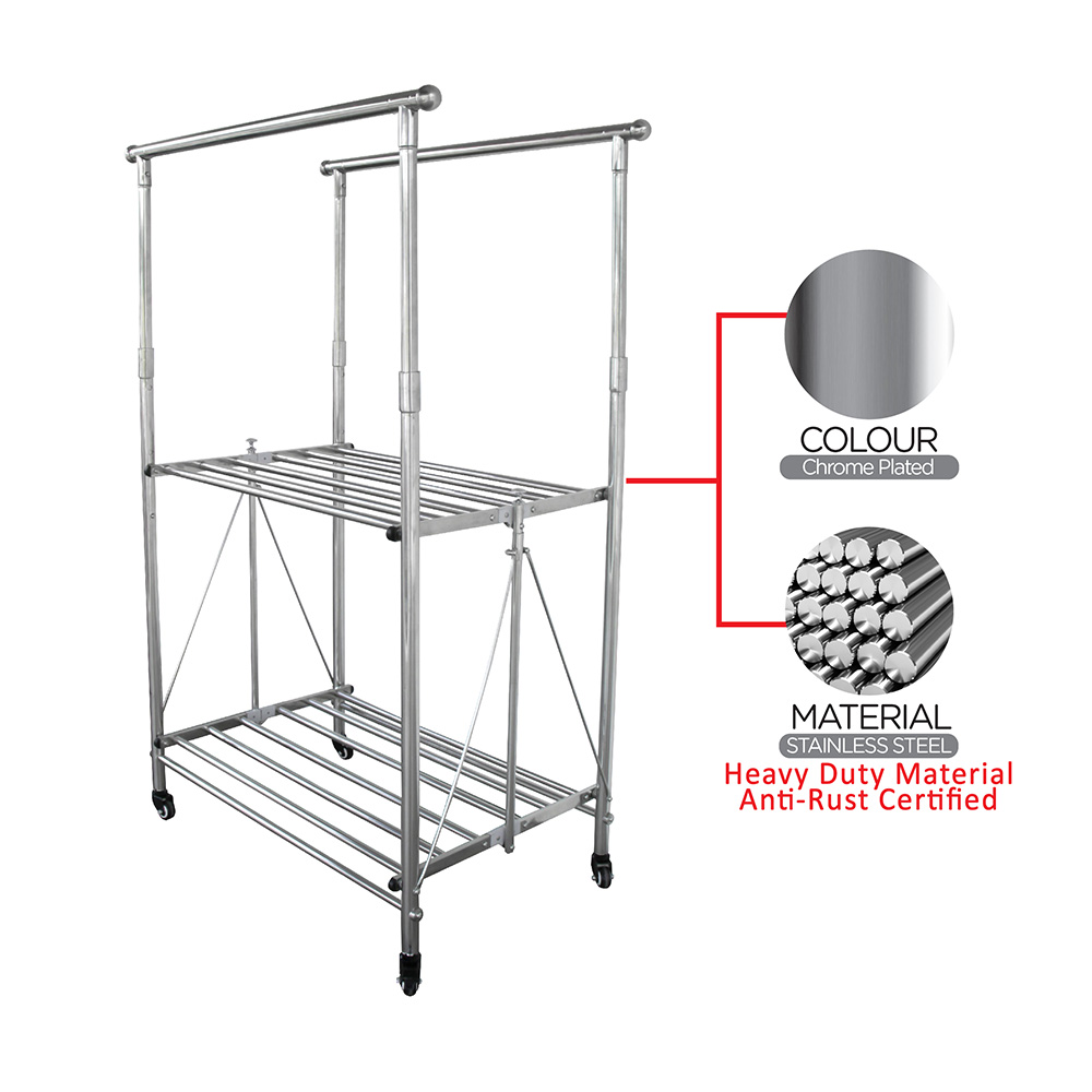 Foldable Towel Rack|Towel Rack|Drying Rack|Mobile Drying Rack