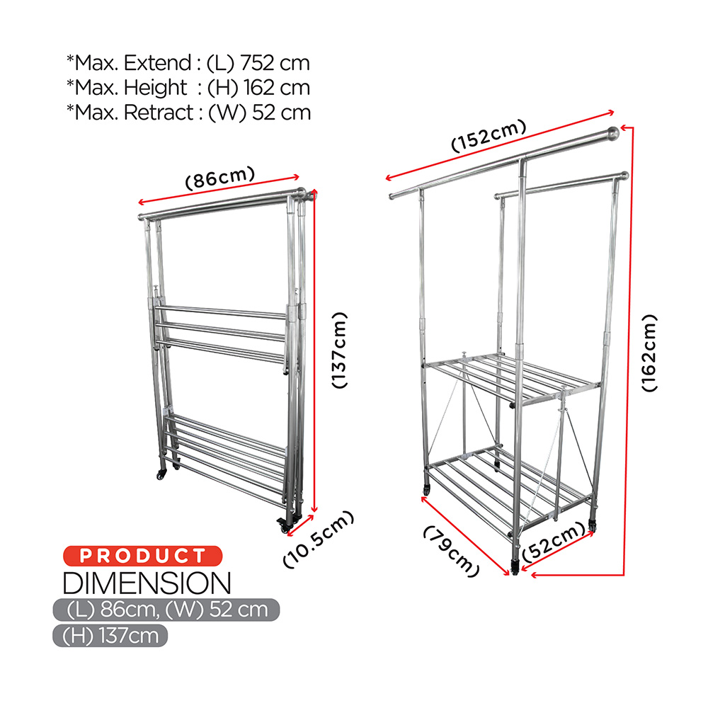 Foldable Towel Rack|Towel Rack|Drying Rack|Mobile Drying Rack