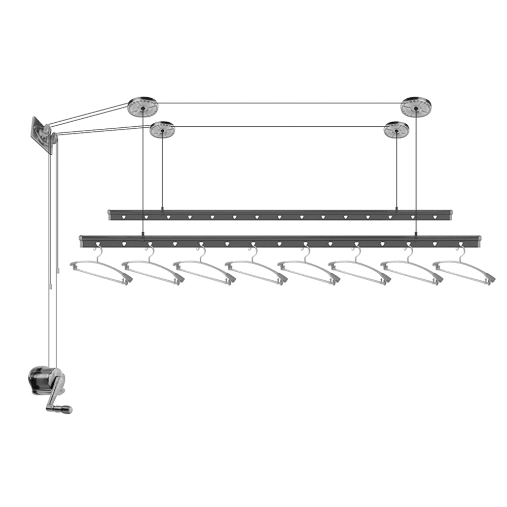 LG-AL4000F Automatic Ceiling Drying Rack Expandable Drying Rack