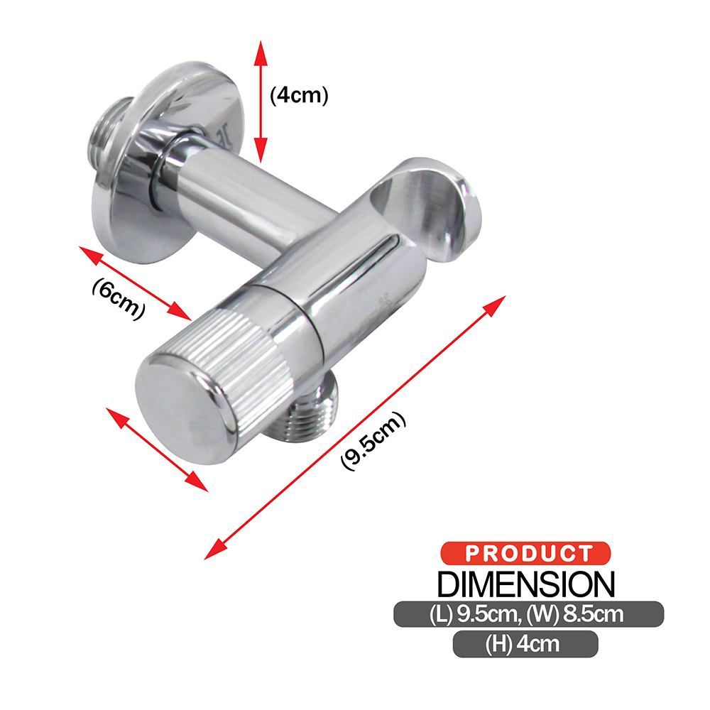 Hand Bidet & Angle Valve|Angle Valve & Tap|Angle valve with HS holder