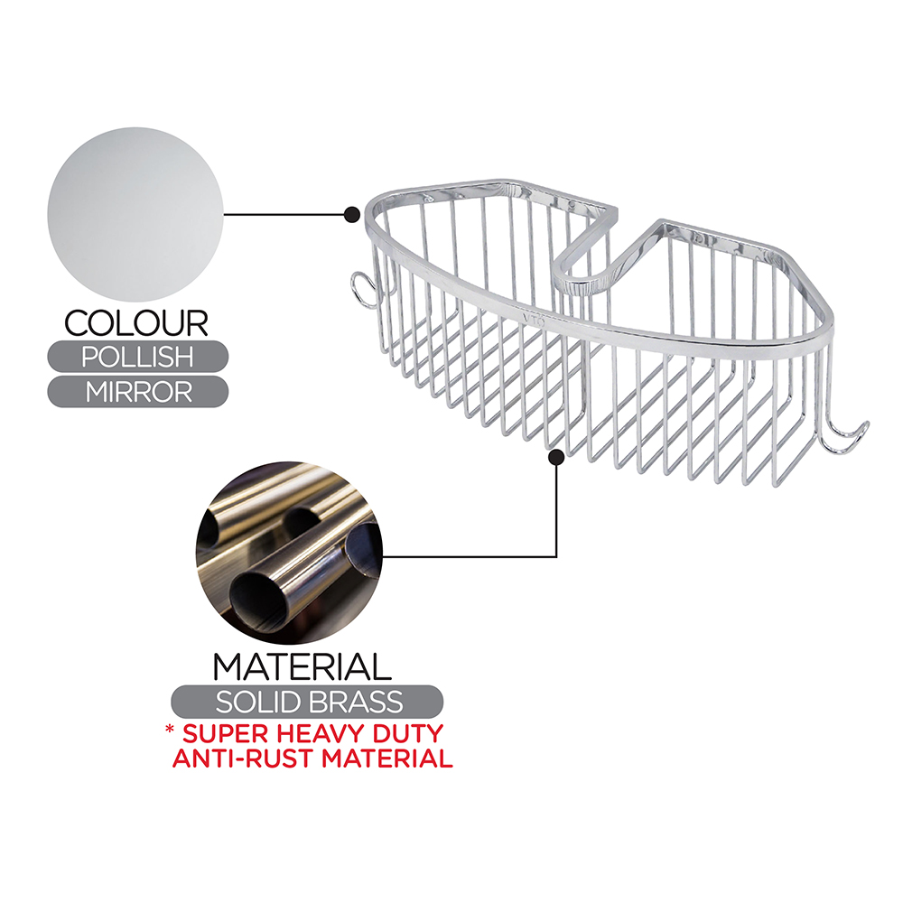 Bathroom Accessories|Wire Basket|Expose shower set