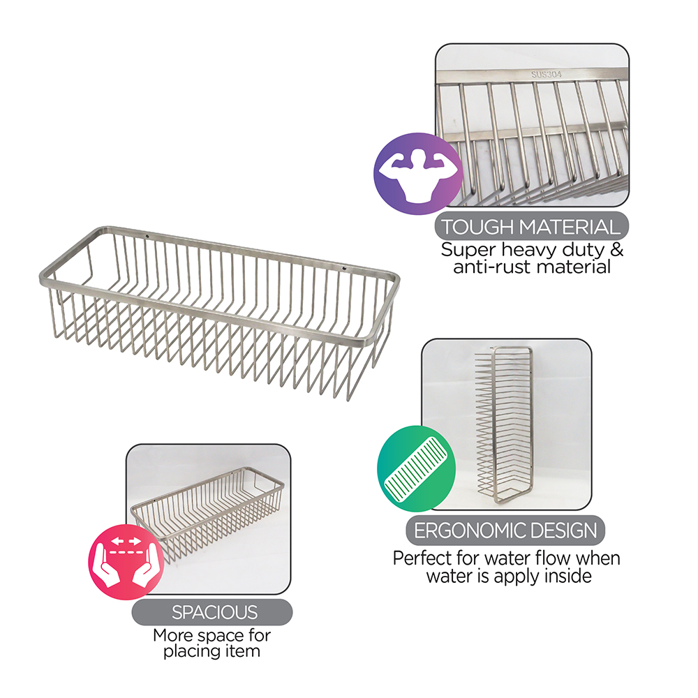 Bathroom Accessories|Wire Basket|Stainless steel wire basket