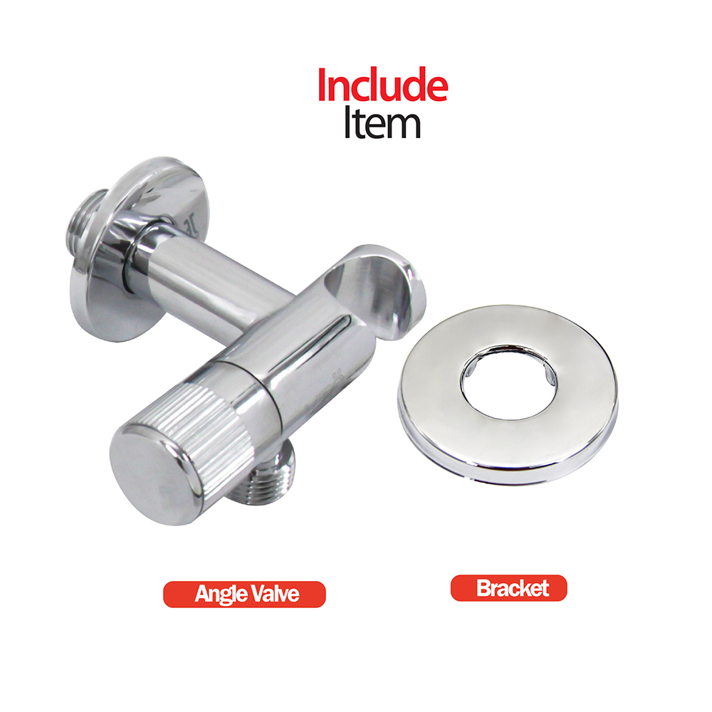 Hand Bidet & Angle Valve|Angle Valve & Tap|Angle valve with HS holder