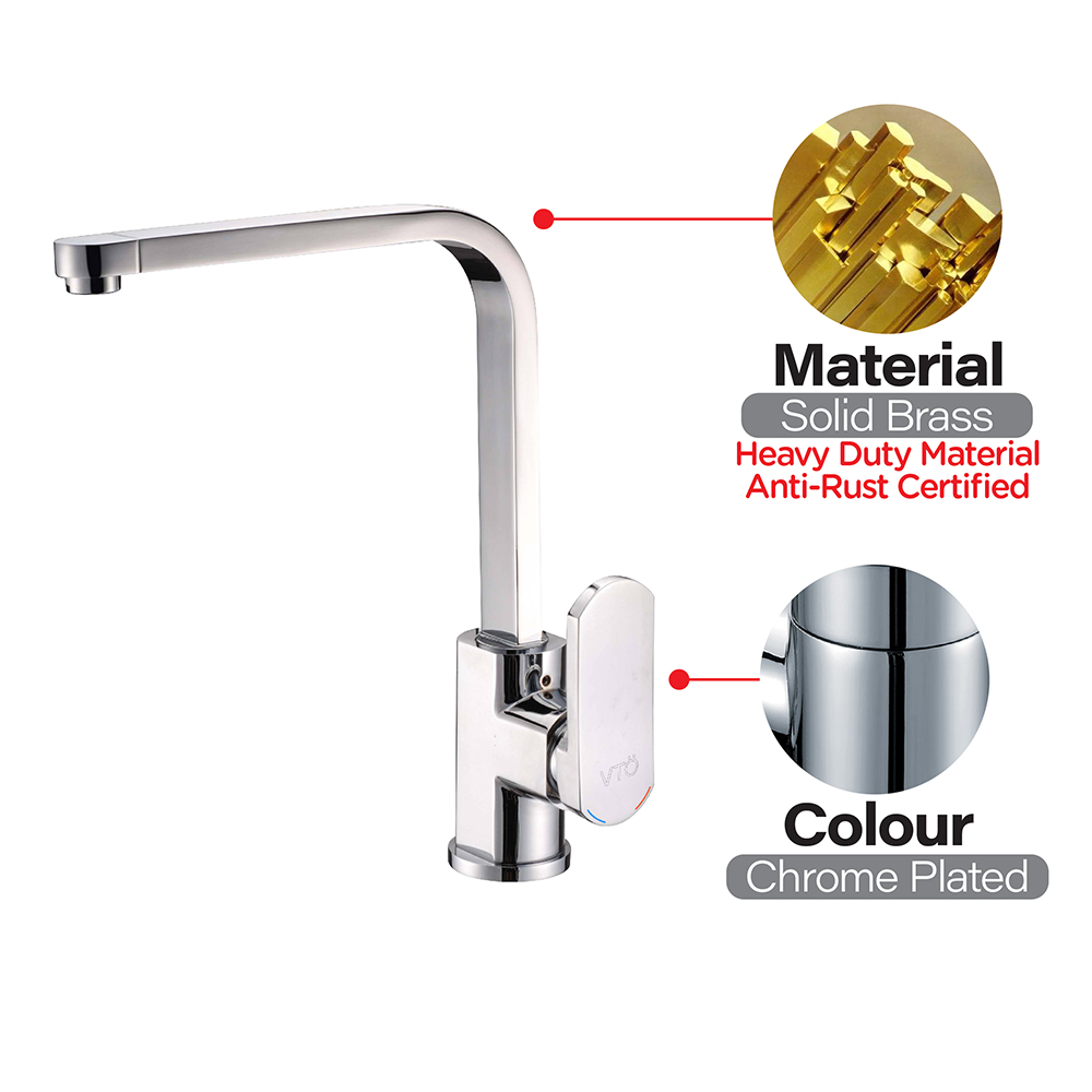 Basin Mixer & Tap|S58 Eternity Series|Single lever sink mixer|Toll basin mixer