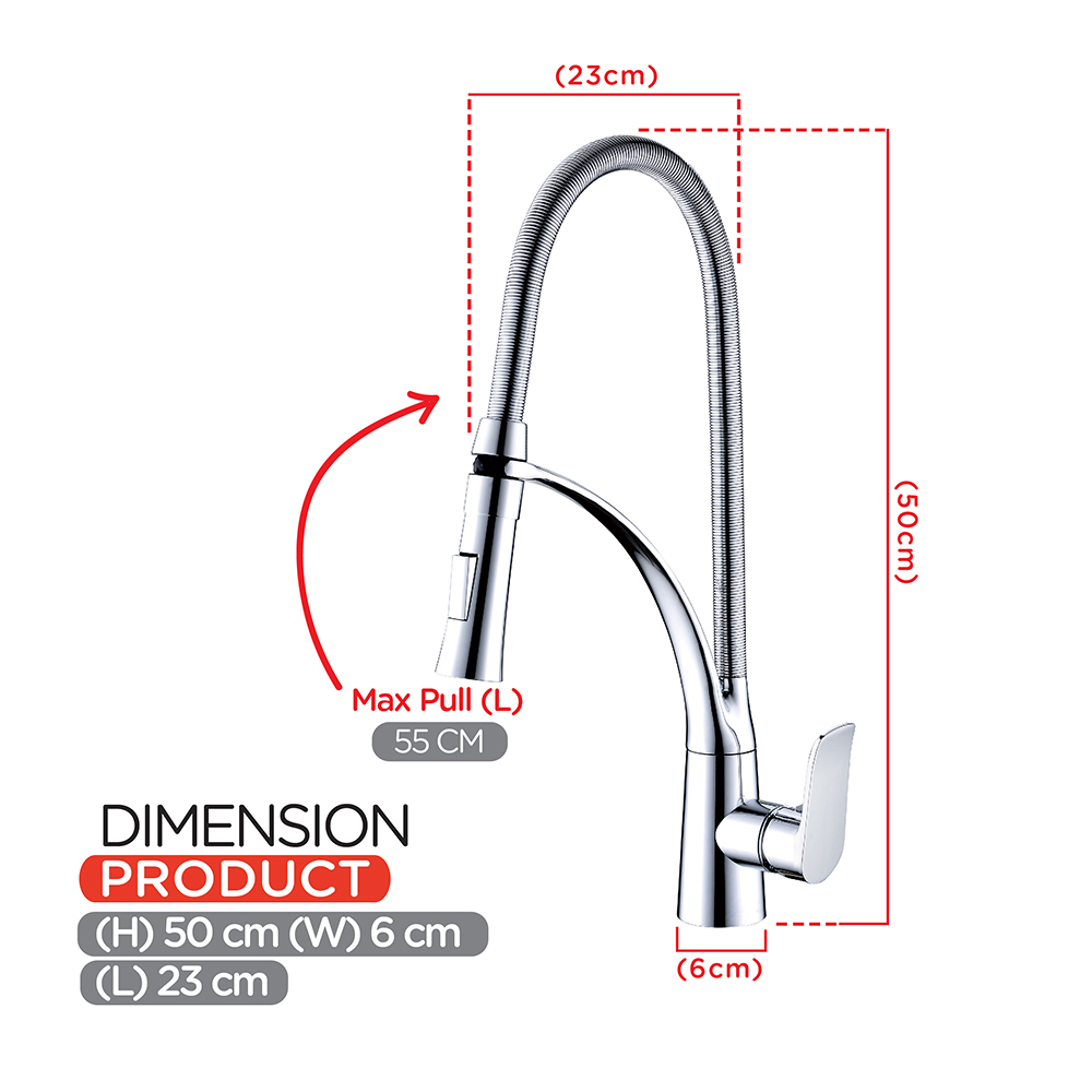 Kitchen Mixer|Solid Brass Mixer|Single lever sink mixer