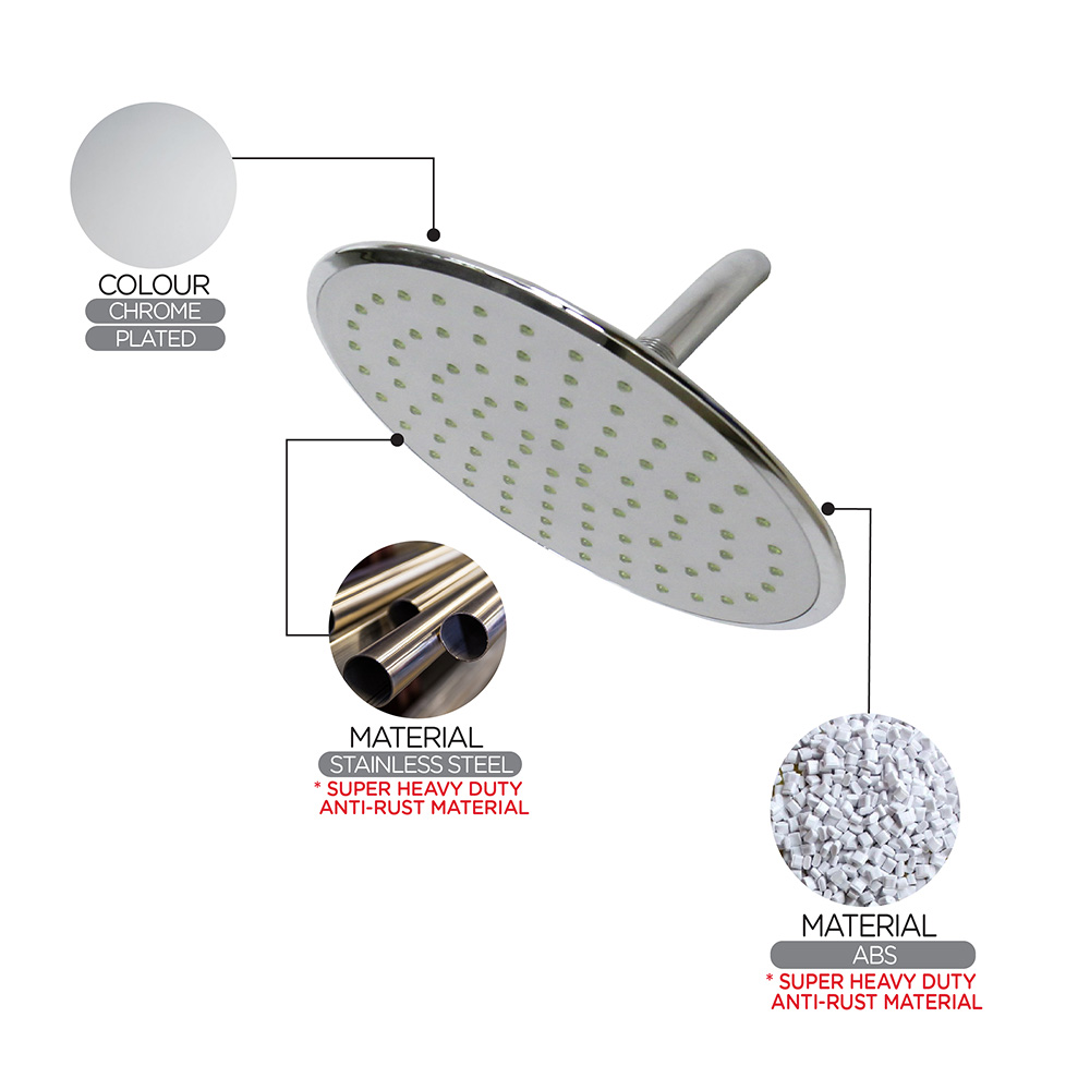 Shower Head & Hand Shower|ECO Shower|ECO Air-Turbo Rain Shower|Rain Shower Head