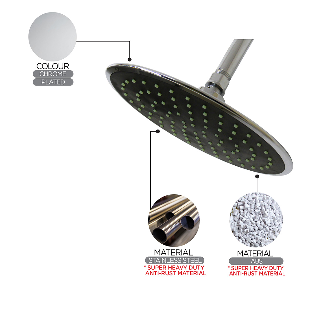 Shower Head & Hand Shower|ECO Shower|ECO Air-Turbo Rain Shower|Rain Shower Head