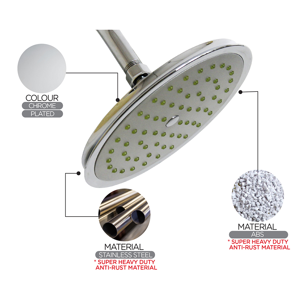 Shower Head & Hand Shower|ECO Shower|ECO Air-Turbo Rain Shower