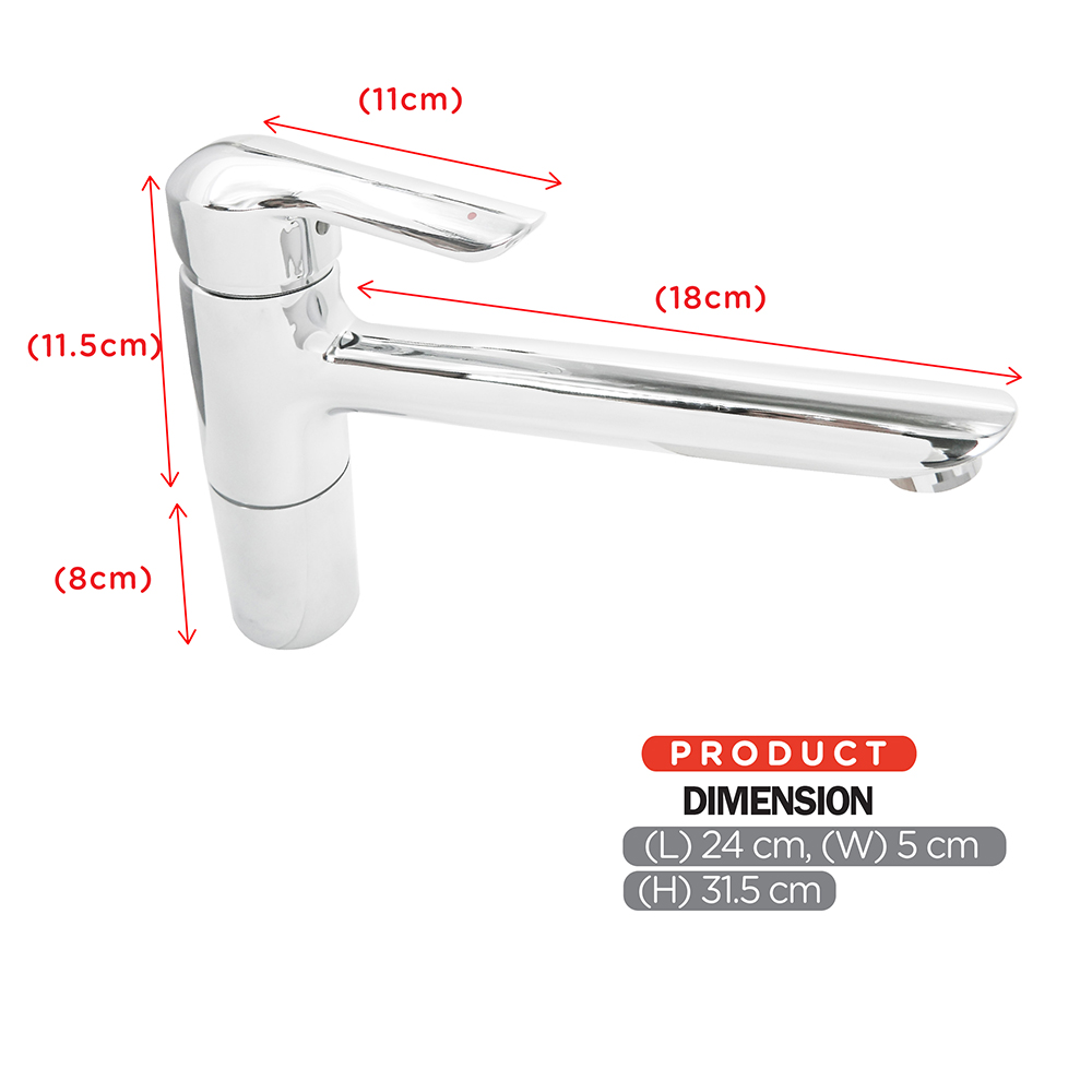 Basin Mixer & Tap|HANSA Series|Tall Single level mixer