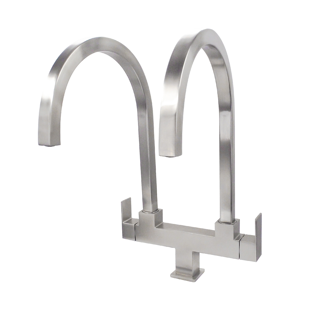 Kitchen Cold Tap|MANN Stainless Steel Sink Cold Tap|Double sink cold tap|Top mount