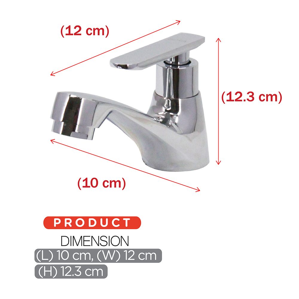 Basin Mixer & Tap|Basin Mixer & Basin Cold Tap|TITAN & ELITE SERIES|VETTO Basin Mixer|Single Lever