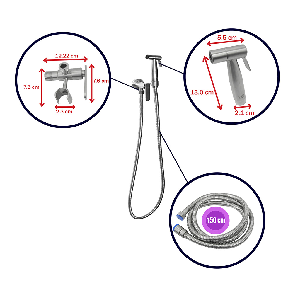 Hand Bidet & Angle Valve|Angle Valve & Tap|Angle Valve With Bidet