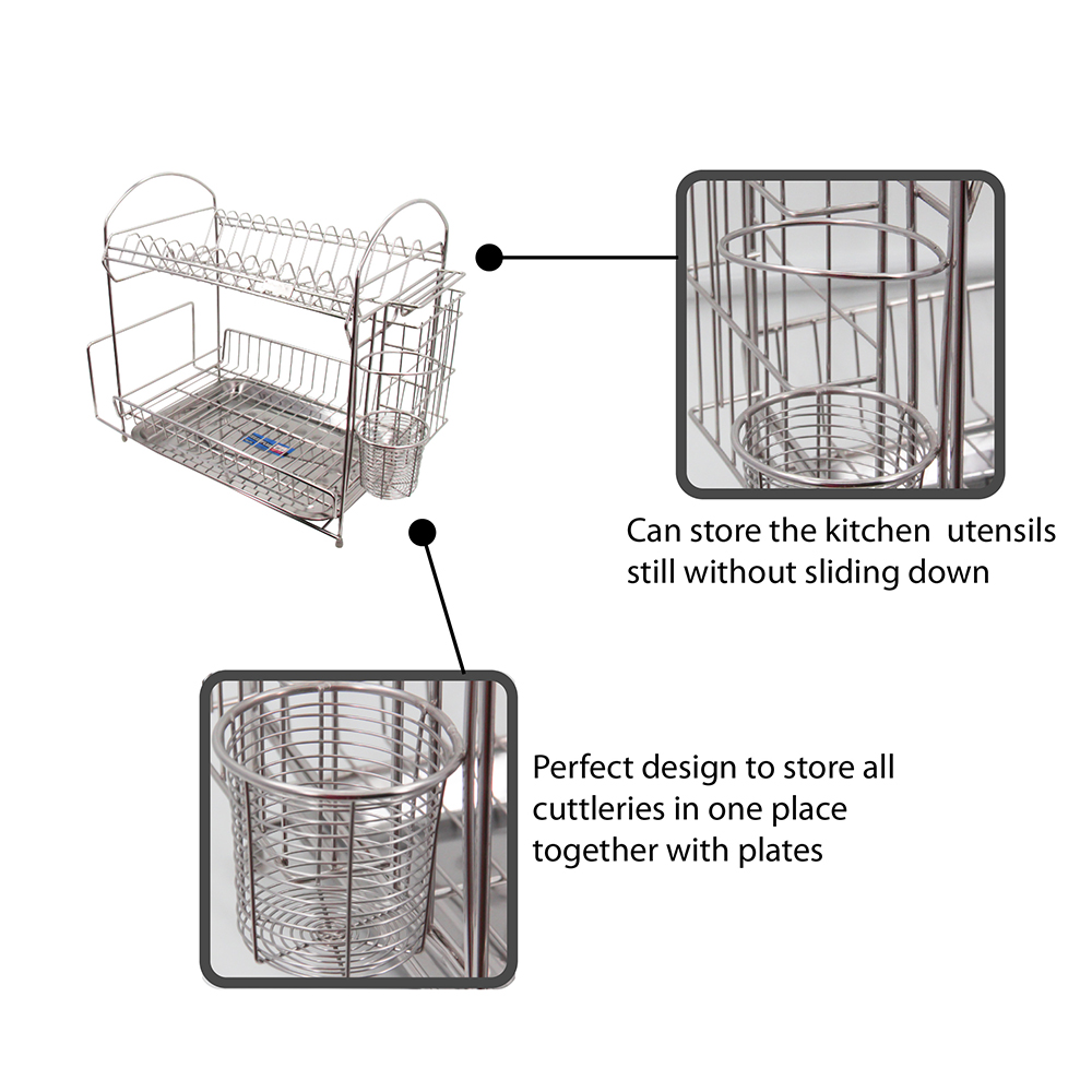 Kitchen Sink|Accessories & Fittings|Accessories Kitchen|Sink|3 Tier dish rack