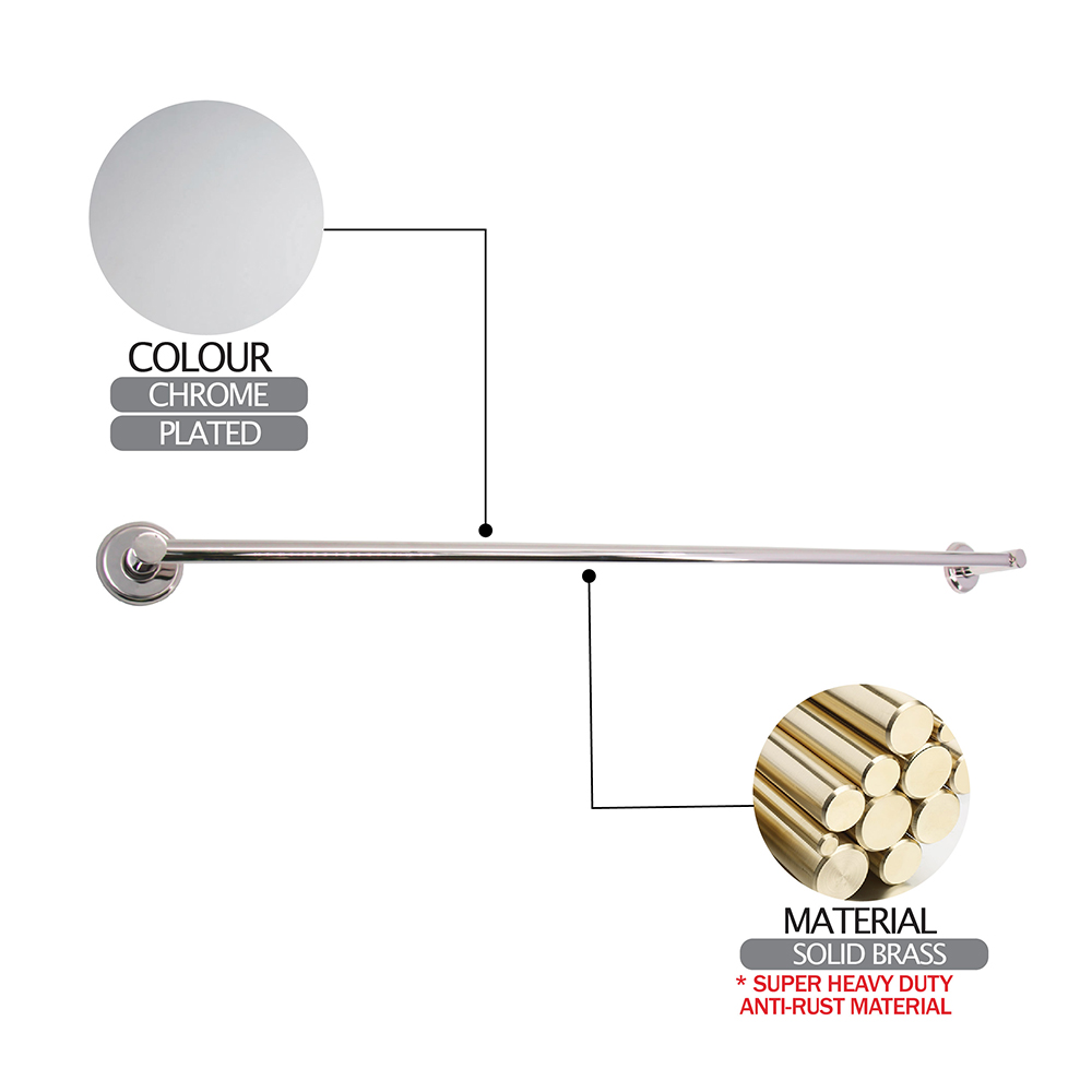 Bathroom Accessories|Single Towel Bar