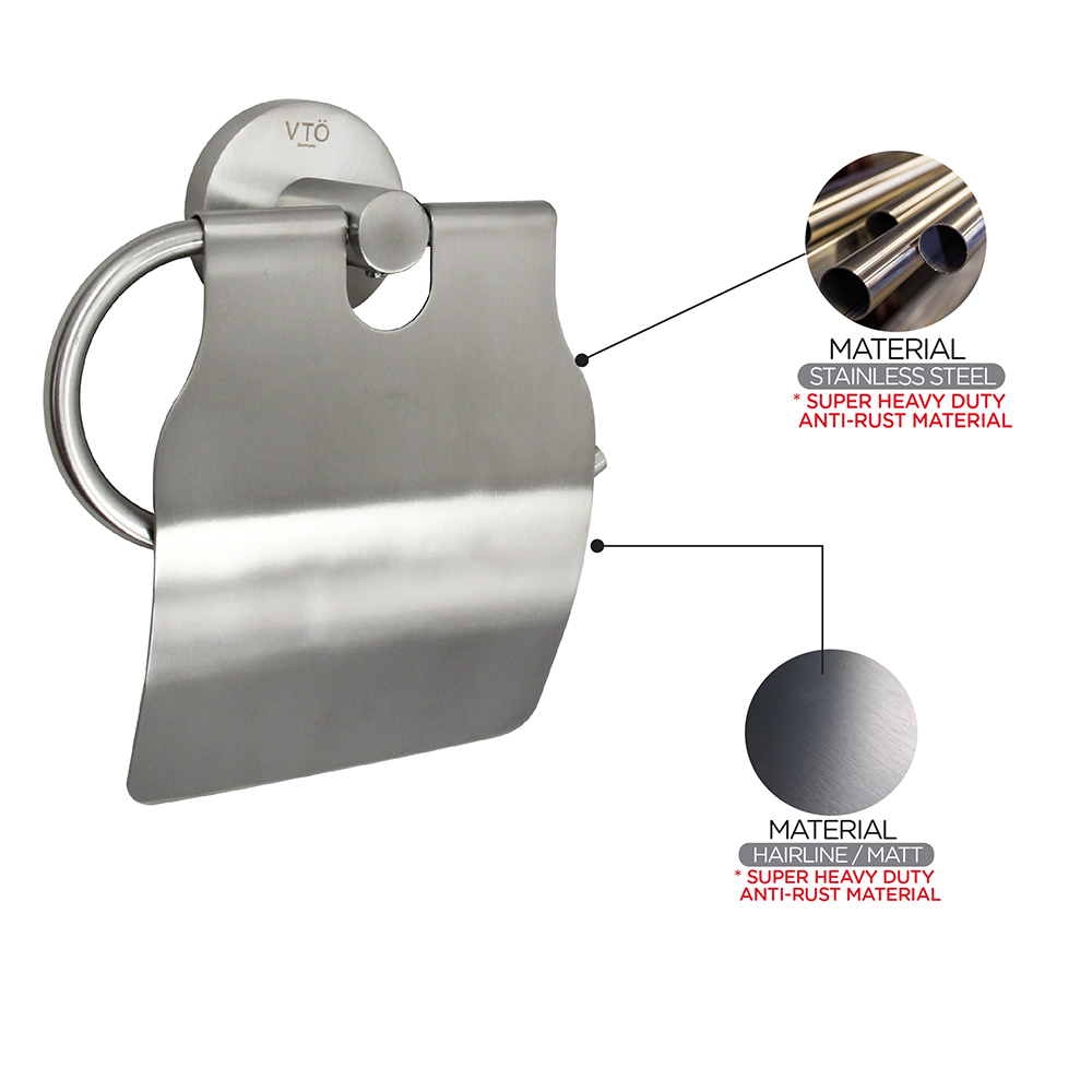 Bathroom Accessories|Series 811 ( Endless ) Stainless Steel|Toilet paper holder