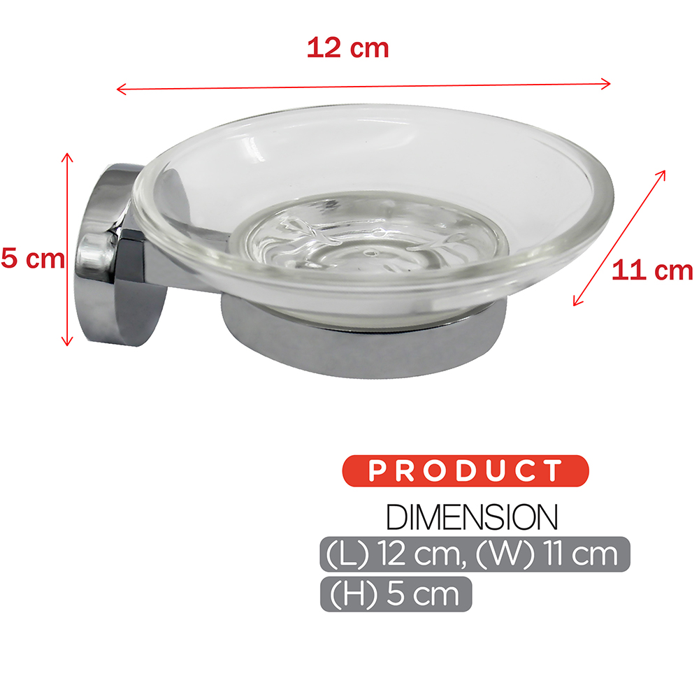 Bathroom Accessories|Series 811 ( Endless ) Stainless Steel|Soap Dish with holder