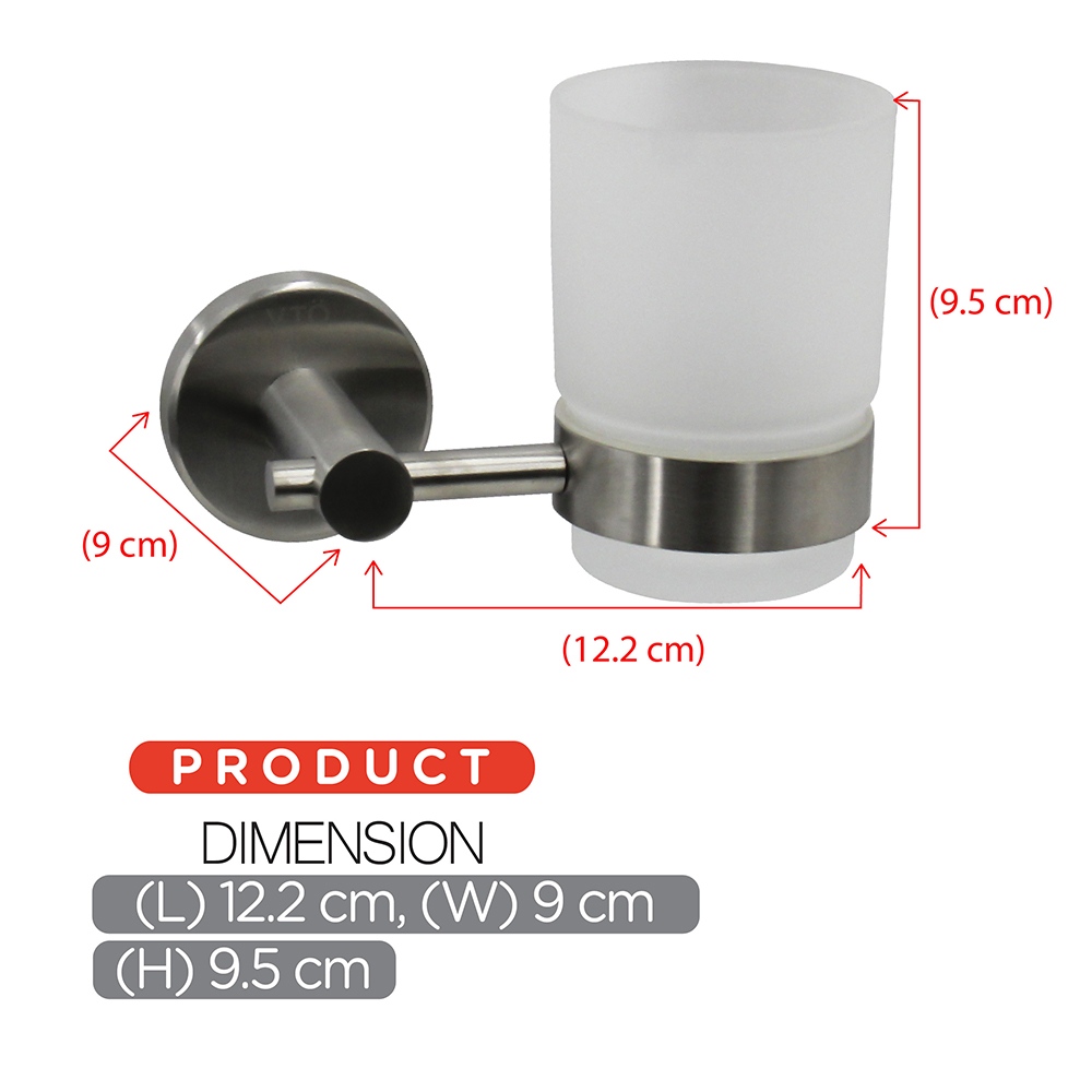 Bathroom Accessories|Series 811 ( Endless ) Stainless Steel|Tumbler with holder