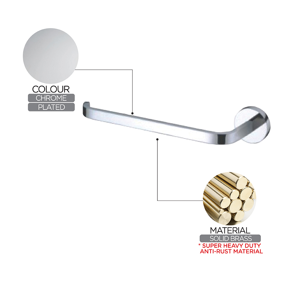 Bathroom Accessories|Series 811 ( Endless ) Stainless Steel|Towel ring or Roll holder