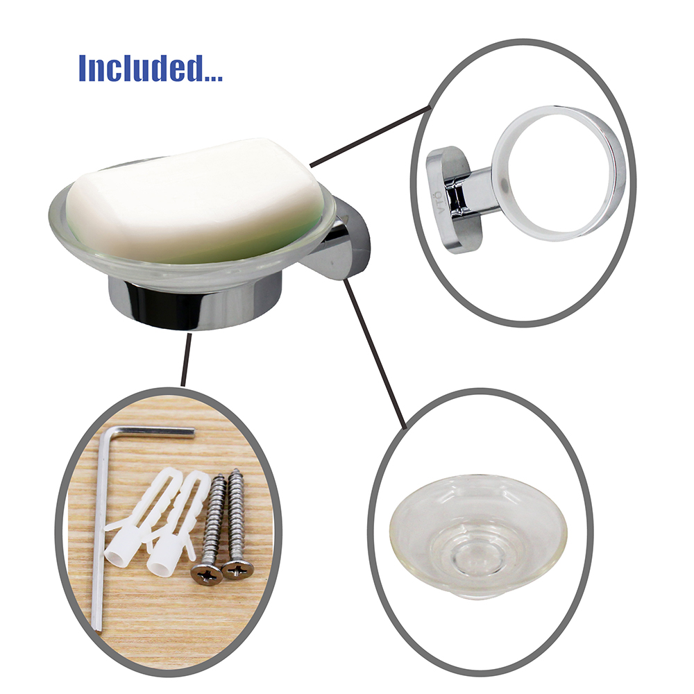 Bathroom Accessories|Series 833 ( Eclipse)|Soap dish with holder