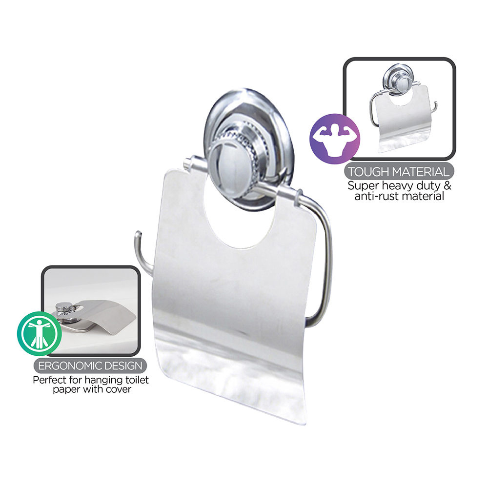 Bathroom Accessories|Toilet Roll Holder & Paper Holder|Toilet paper holder|With cover