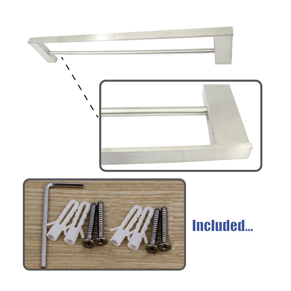 Bathroom Accessories|Series 888 (Infinity)|Double Towel Bar