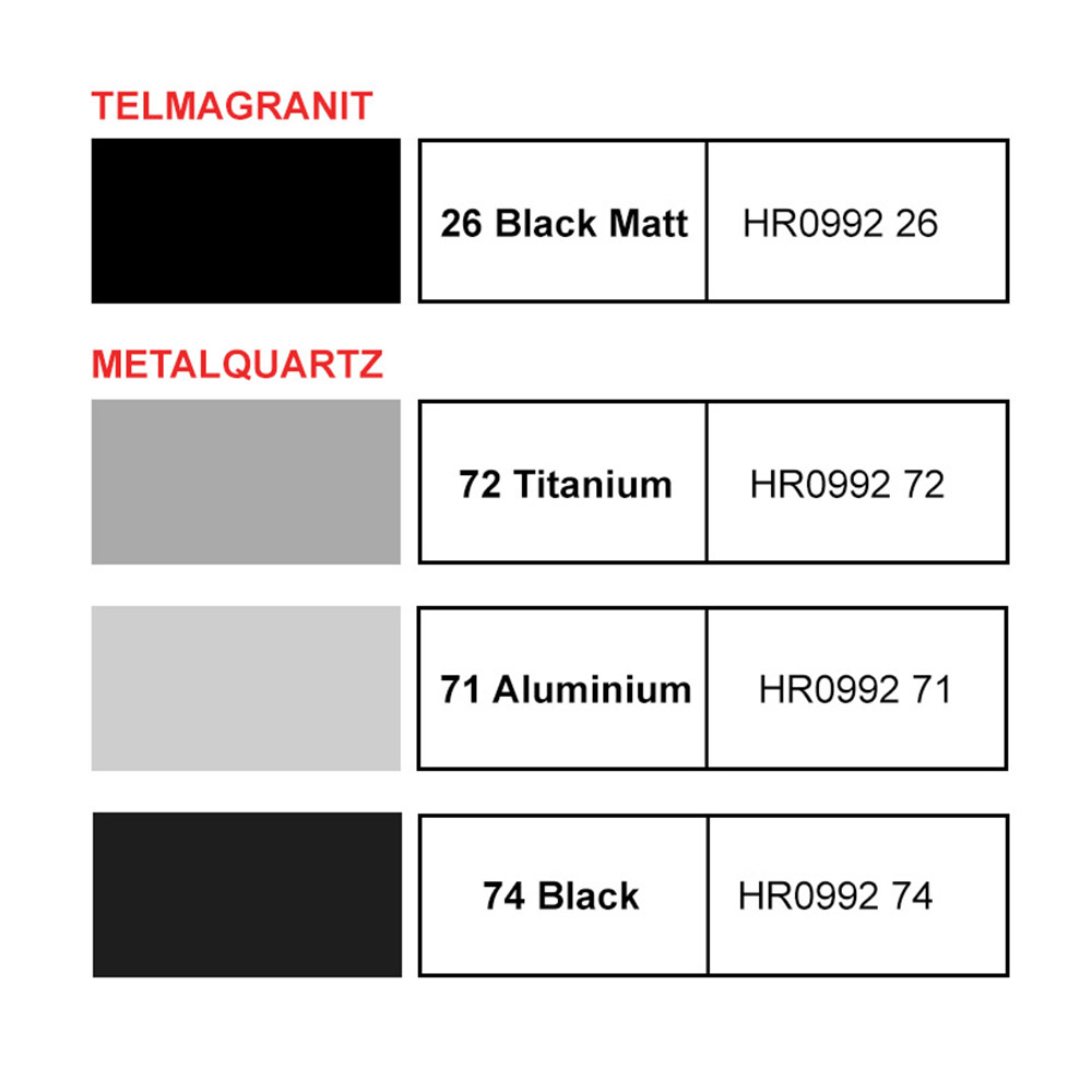 Kitchen Sink|Granite Sink|TELMA Granite|Double basin sink|Black Mat|Aluminium|MQ-Black|MQ-Titanium|Sink